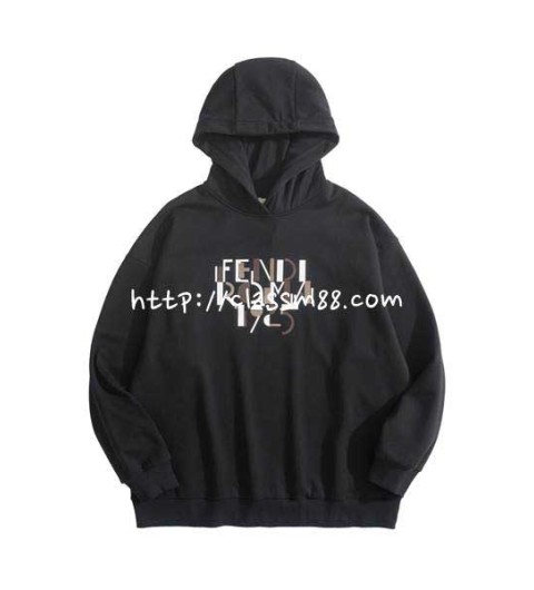 펜디 25 한정판 긴팔 후드 티셔츠 A14273