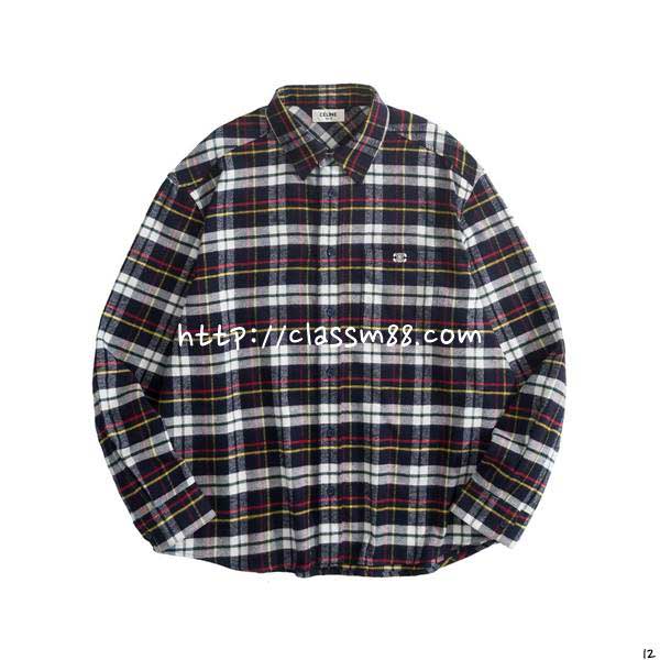 셀린느 25 한정판 긴팔 셔츠 A14276