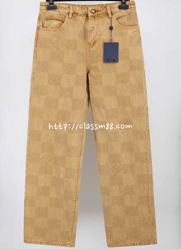 루이비통 25 한정판 청바지 긴바지 A14305