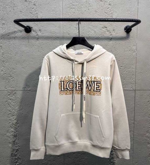 로에베 25 한정판 긴팔 후드 티셔츠 A14362
