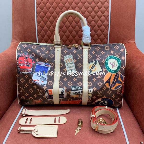 루이비통 25 한정판 Keepall 45 M24960 크로스백 가방 C6074